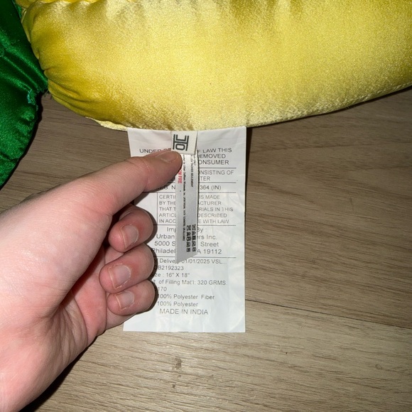 Urban Outfitters Yellow and Pink Tulip Pillows - Picture 4 of 5